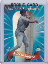 ADRIAN BELTRE ROOKIE CARD Topps FANTASY PHENOMS $$ BASEBALL RC Dodgers Rangers!
