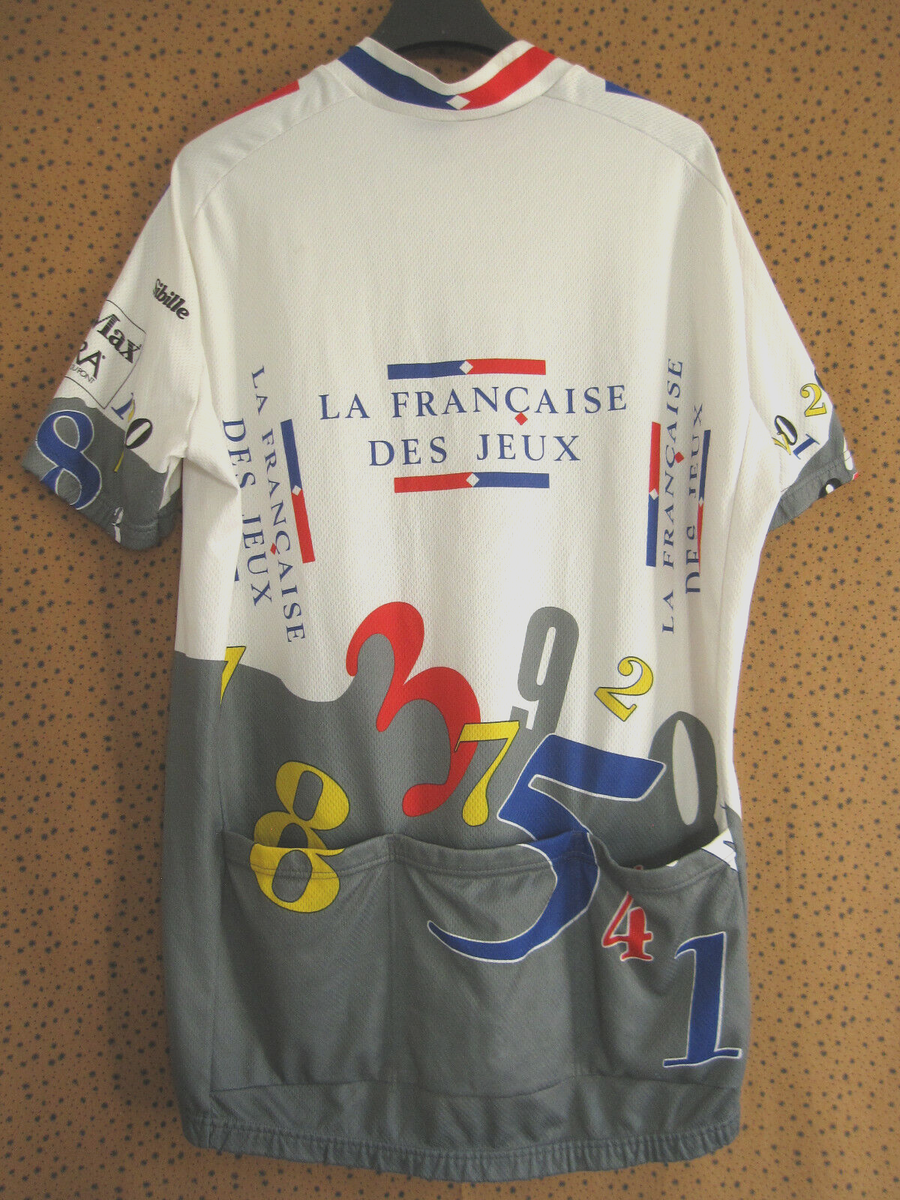 Maillot cycliste Française des Jeux 1998 FDJ Cycling Coolmax Gitane
