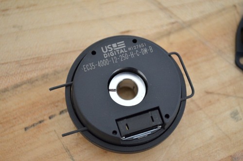 New US Digital EC35 Optical Commutation Encoder 4000cpr 12-pole, for 1/4" Shaft - Picture 5 of 12