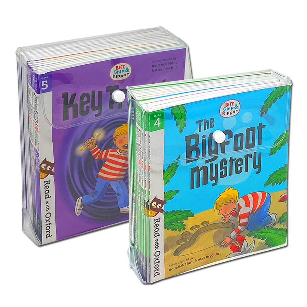 Biff Chip Kipper Read With Oxford Stage 4-5 32 Phonics Books Collection Set - Image 6