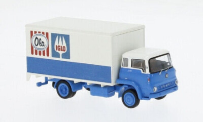 Brekina 1:87 H0 35922 Bedford TK Koffer Iglo Ola bau weiß 1971 NEU OVP