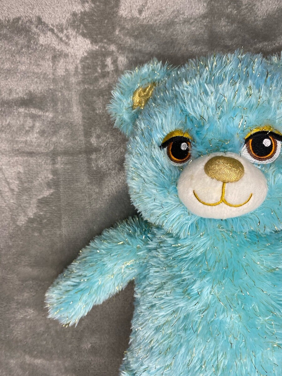 Build A Bear Disney Aladdin 2019 Jasmine Blue Gold Sparkle Tinsel