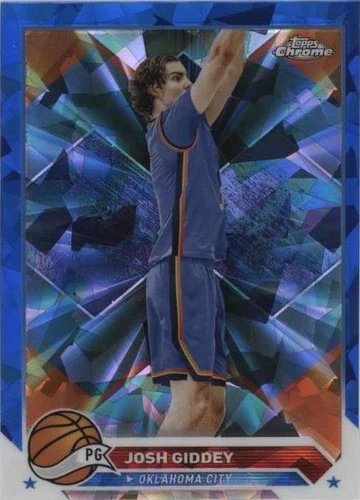 2023-24 Topps Chrome Sapphire Edition - Josh Giddey #74