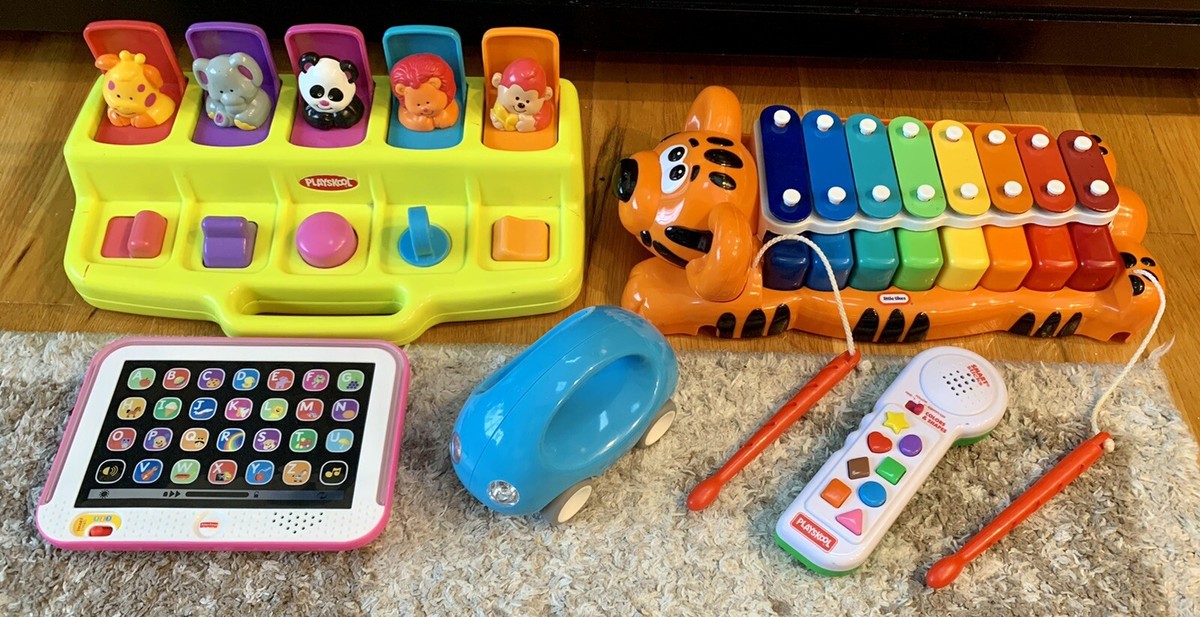 [メンテ済]PLAYSKOOL PLANENCOL HIPSTER PS-425 Vintage PLAYSKOOL SIT n SPIN YELLOW PURPLE SPINNING TOY 1973 TONKA