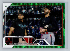2023 Topps Update Series Veteran Combos Green Foil #US302 Luis Arraez