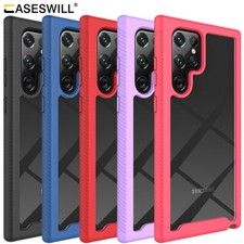 For-Samsung Galaxy S22 Ultra 5G Full-Body Shockproof Case Cover Screen Protector