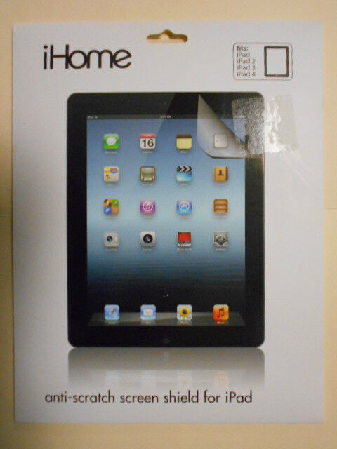 GENUINE iHome SCREEN PROTECTOR iPad iPad 2, 3 & 4 ANTI SCRATCH & GLARE IH-IP2200