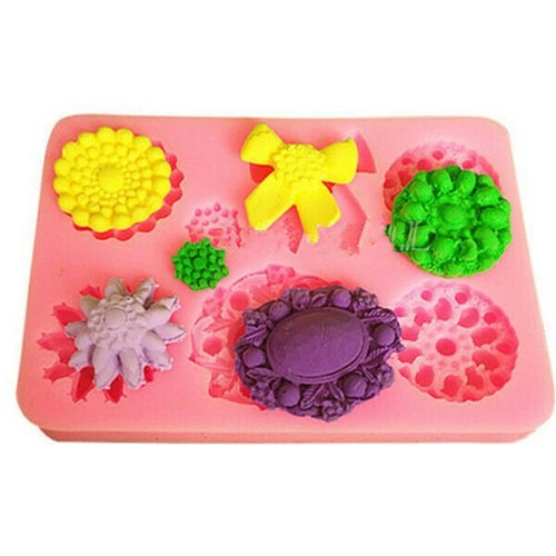 Cake Cupcake Decorating fondant Cake mould 1pc Jewelry Fondant Bowknot Silicone - Picture 2 of 11