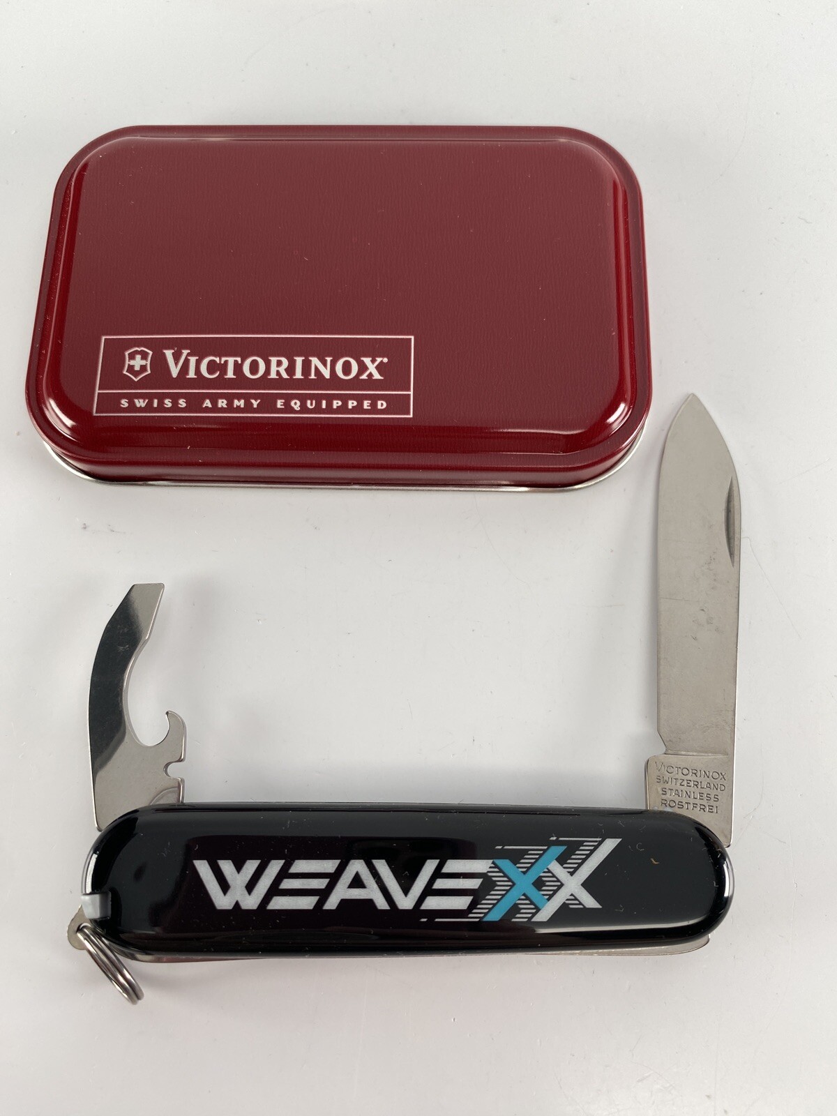Victorinox Swiss Army Knife With "Weavexx" Advertising Logo New In Box
