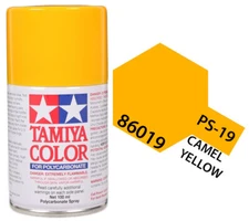 Tamiya 86019 PS-19 Camel Yellow Polycarbonate Lexan RC Spray Paint 100ml