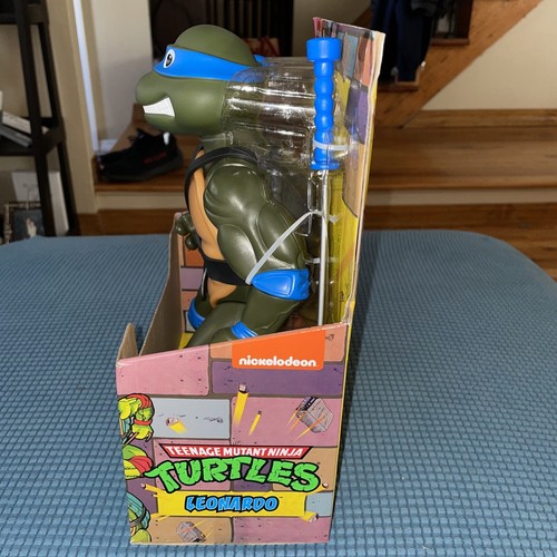 Tortugas Ninja Gigantes Leonardo 1989 Nuevas Como Nuevas En Mano Raras - Imagen 2 de 4