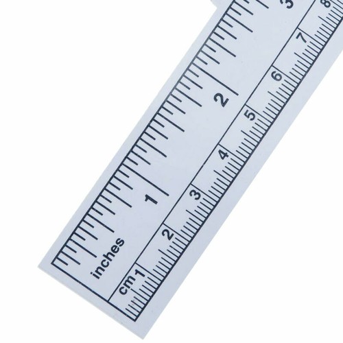 Self Adhesive Measure Tape Vinyl Silver Ruler Sewing 90cm354 k Sticker L8C7 - Picture 8 of 8
