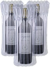 Wine Bottle Protector Bubble Cushion Wrap Sleeve Leak Proof Cushioning Wrap