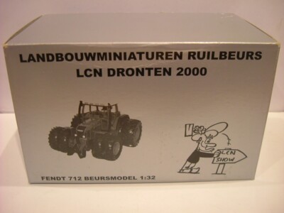 VINTAGE LCN ZWOLLE / DRONTEN SIKU FENDT 712 1/32 TRAKTOR WIE BRITAINS