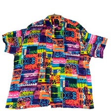 Vintage Jams World Hawaiian Aloha Shirt XXL