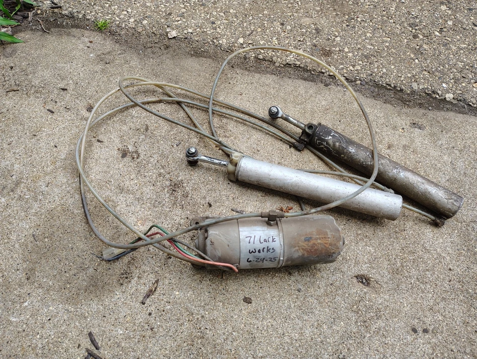 1968-72 Buick Skylark GS 455 ступень 1 OEM трансформируемый верхний двигатель и подъемные цилиндры - Изображение 4 из 4