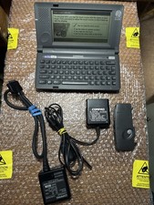 Vintage Retro Compaq C140 Pocket Computer  Adapter Tested Working READ