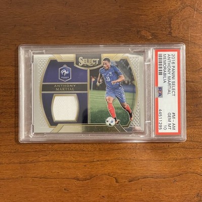 2016-17 Panini Select - Memorabilia Anthony Martial #M-AM (MEM)   - PSA 10