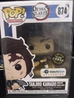 Funko Pop! Demon Slayer Tanjiro Kamado 874 Glow In The Dark CHASE 2021 Exclusive
