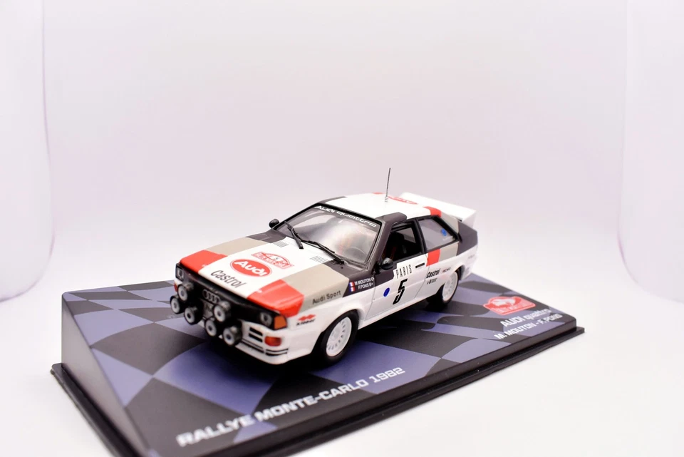 modellino auto rally scala 1:43 Audi quattro modellismo diecast collezione ixo c - Immagine 3 di 4