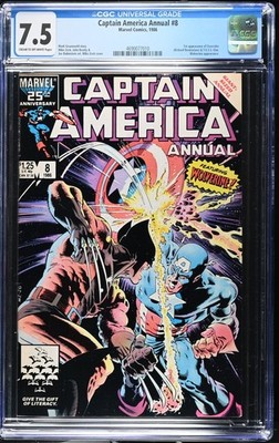 【アメコミ】Captain America Annual #8 Captain America Annual #8 (Marvel Comics 1986) for sale online | eBay