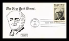 US COVER ADOLPH S OCHS PUBLISHER NEW YORK TIMES FIRST DAY ISSUE SCOTT 1700