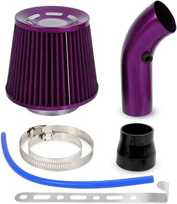 BARTOO 3'' Cold Air Intake Kit Aluminum Automotive Cold Air Intake Pipe Filter
