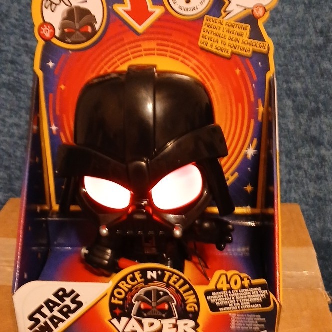 Hasbro Star Wars Force N' Telling Vader Electronic Toy, Light-Up Eyes (4+)