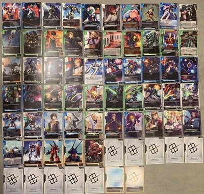  Gundam TCG Ver. Beta KOMPLETTSET Common + Uncommon + PROMO