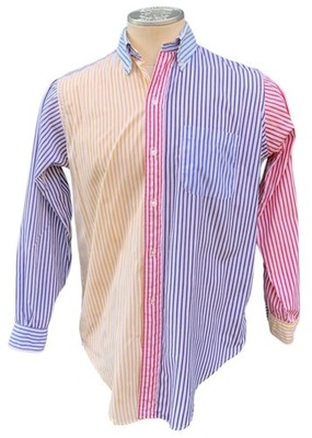 BROOKS BROTHERS Makers Vintage 80s LS Stripe 