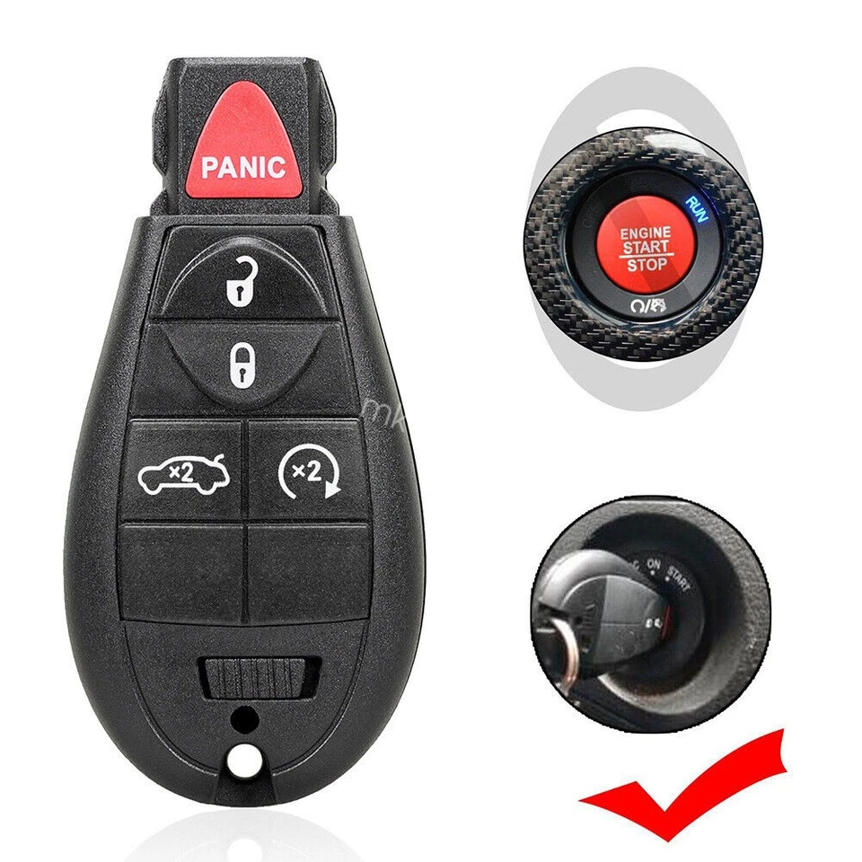 2 Для 2011 2012 2013 Jeep Grand Cherokee 5 кнопка дистанционный автомобильный брелок + Progrmmer - Изображение 2 из 4