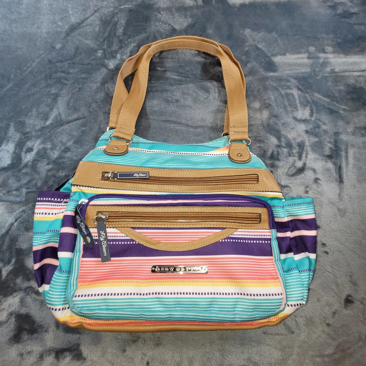 Lily Bloom Striped Bags & Handbags for Women for sale | eBay
