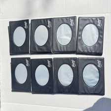 Lot of 8 VTG 4x6 Walmart Always Photo Albums Black Vinyl Pocket Made in USA