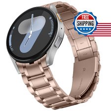 HITZEE Stainless Steel No Gap Bands Compatible with Samsung Galaxy Watch 7/6/5/4