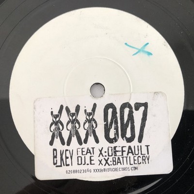 B_Key Feat DJ.E   Default / Battlecry (10 ) XXX    XXX 007 [2001 DRUM AND BASS]