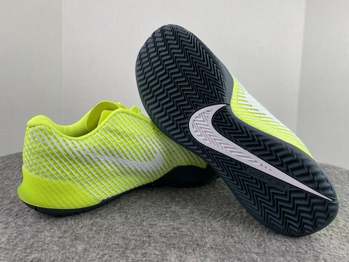 Nike Zoom Court Vapor 11 Clay Tennis Shoes Volt DV2014-700 Men's Size 11 NEW - Picture 6 of 7