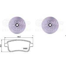 Kits de frein Renault R8