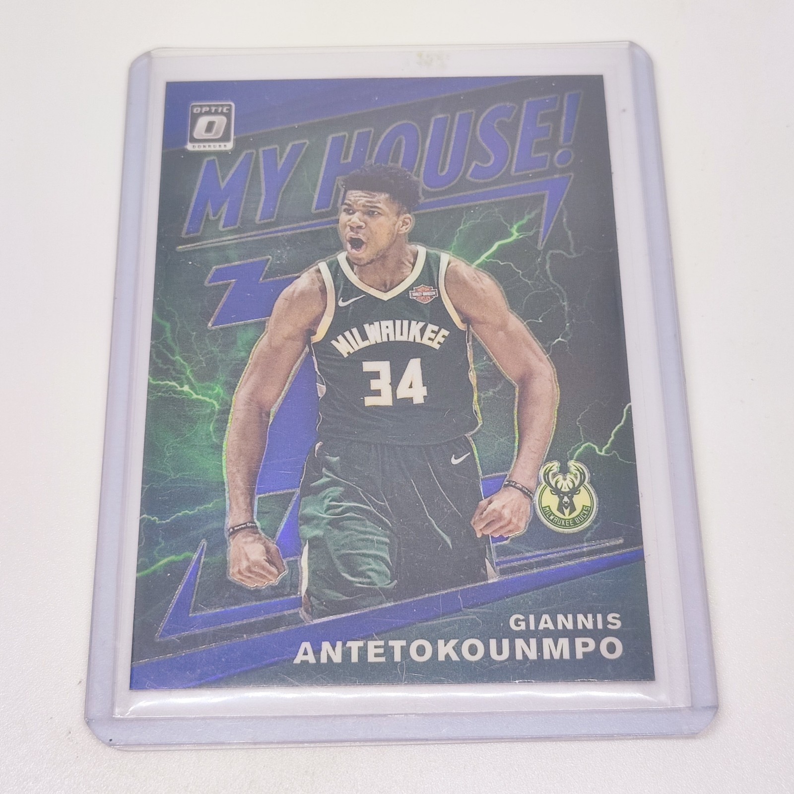 2019-20 Panini Donruss Optic My House Prizm Purple GIANNIS ANTETOKOUNMPO!!