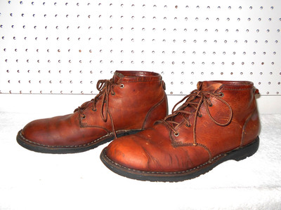 DANNER VTG FOREST HEIGHTS PIEDMONT MENS USA 10.5 EE BROWN LEATHER BOOTS       K5