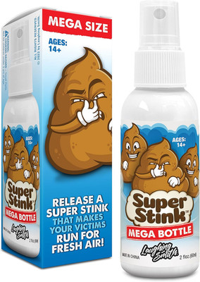 SUPER STINK (Mega Size 60Ml) - Fart Spray - 'Insanely Strong' Extra Potent Stink