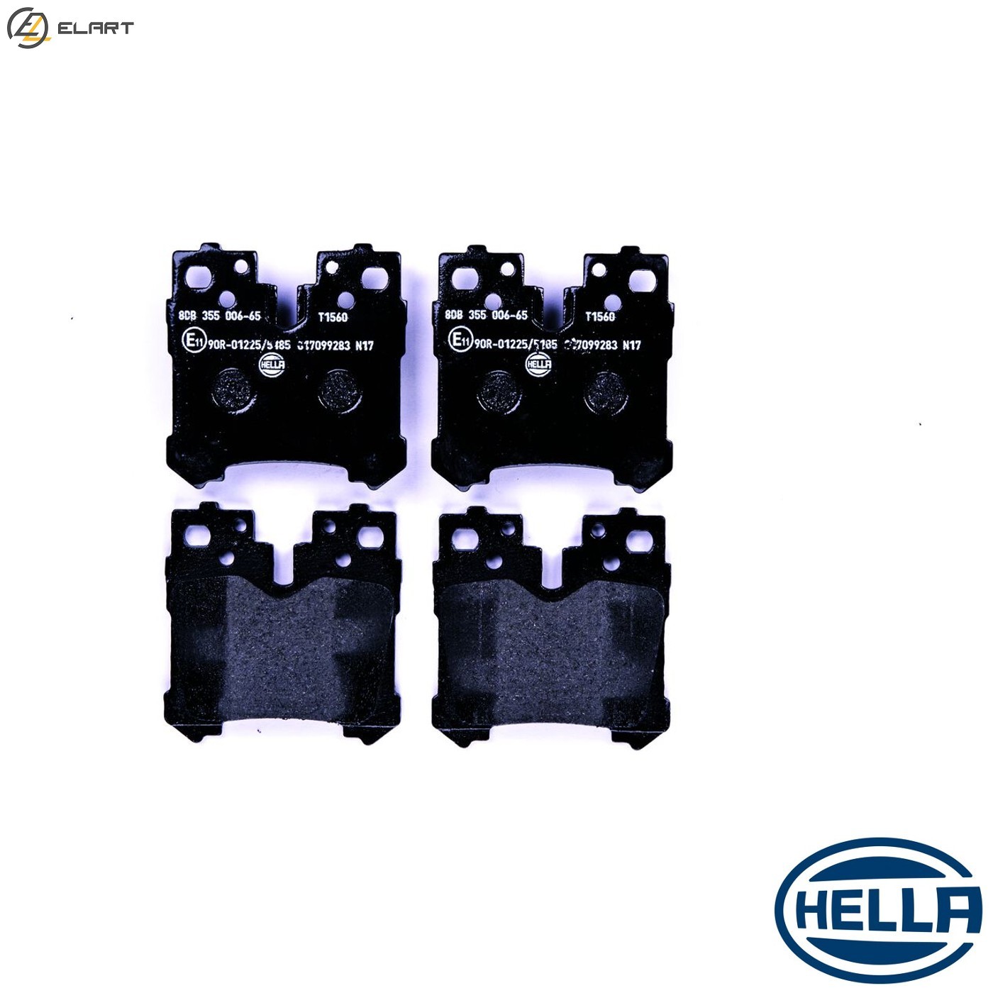 BRAKE PAD SET DISC BRAKE 8DB 355 006-651 FOR LEXUS 8GR-FXS/FKS 3.5L 6cyl LS 4.6L