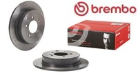 2X Bremsscheibe Brembo 08.D429.1X 2 Bremsscheiben Hinterachse Hinten