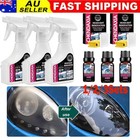 Headlight Restoration Fluid Kit Car Headlamp Cleaner Restorer Coating Spray Kit