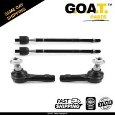 Inner & Outer Tie Rod End Kit for 2004-2017 Volkswagen Touareg 2007-2015 Audi Q7