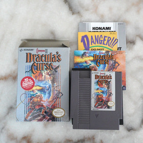 Nintendo NES CASTLEVANIA III La maledizione di Dracula come nuovo completo di scatola