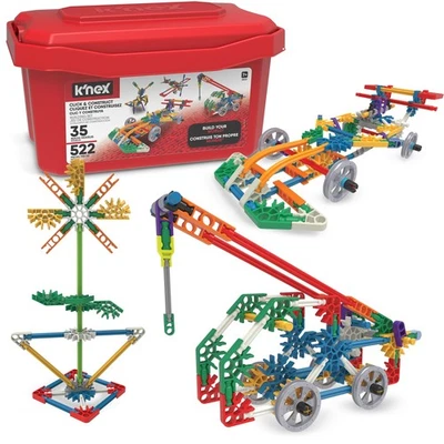 K'NEX - Click & Construct Value Building Set - 522 Pieces, STEM Buil (US IMPORT) - Bild 1 von 4