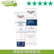 Eucerin UreaRepair 5% Replenishing Face Cream 50ml 100% ORIGINAL ⭐⭐⭐⭐⭐