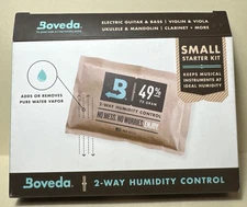 Boveda 2 Way Humidity Control 49% Small Starter Kit for Violin and Viola    C3