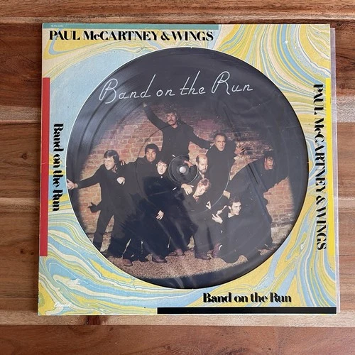 Paul McCartney Wings PICTURE DISC Vinyl Band on the Run 1978 SEAX-1190 LIMITED