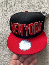 NYC 1664 New York Snapback Trucker Hat One Size - Black